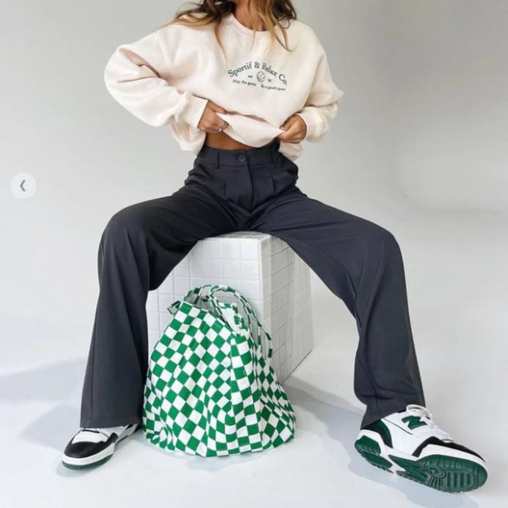 Princess Polly Archer Pants Slate size 4